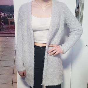 Fuzzy Cardigan